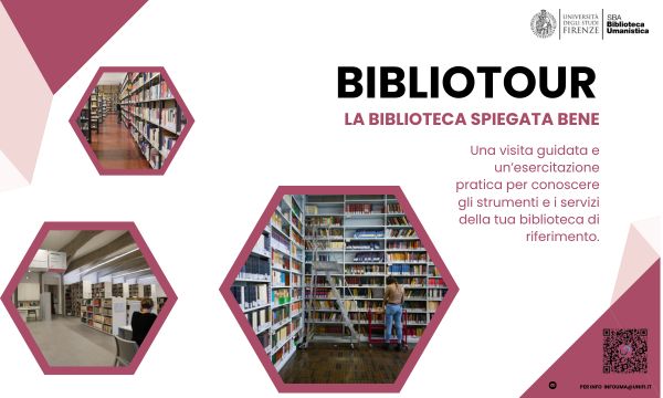 Bibliotour. Visite guidate per i nuovi iscritti in Biblioteca Umanistica